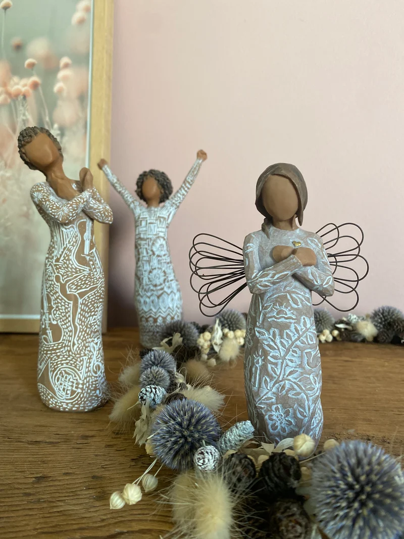 Figurine Souvenir - Willow Tree - Les souvenirs… Gardés en sécurité dans votre cœur