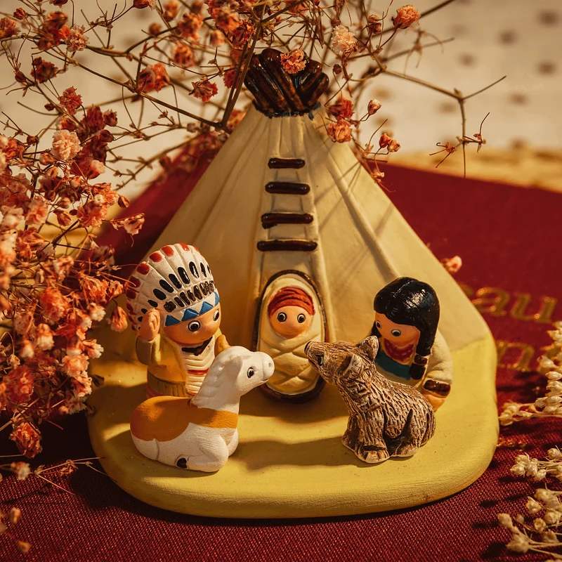Crèche du Monde - Apache
