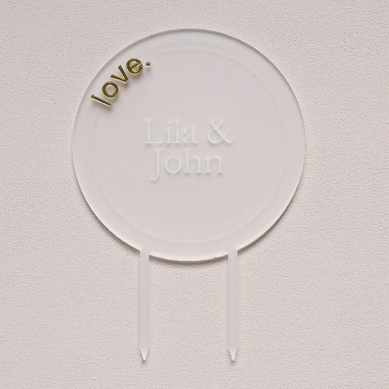 Cake topper "Dot"