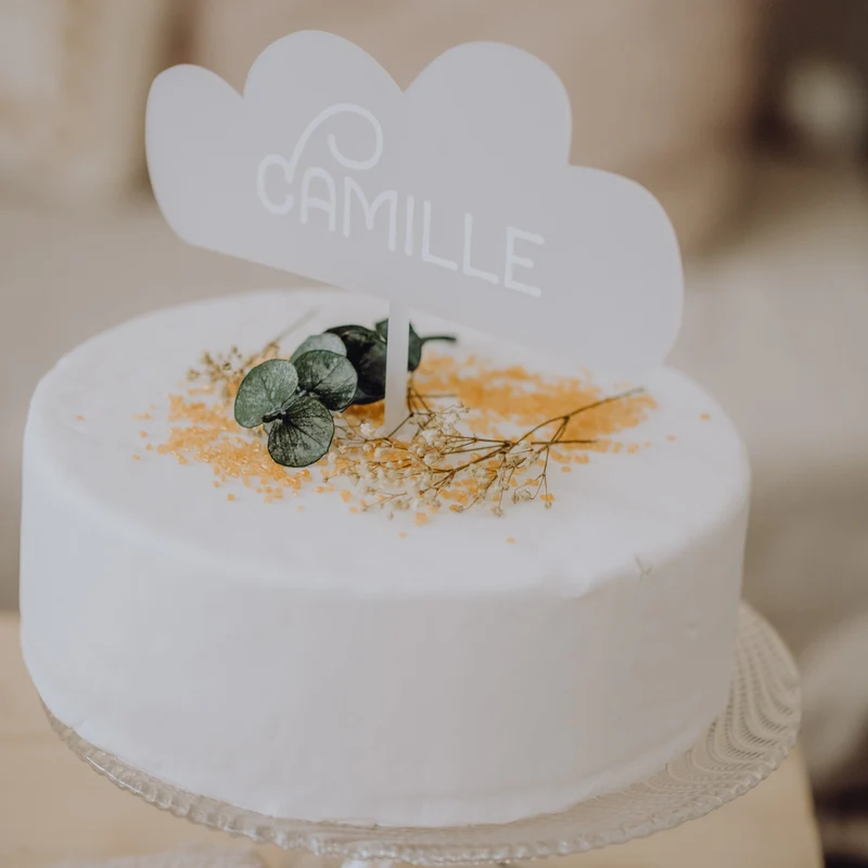 Cake topper "Nuage"