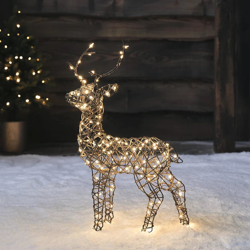 Cerf de Noël Lumineux Studley de 56 cm