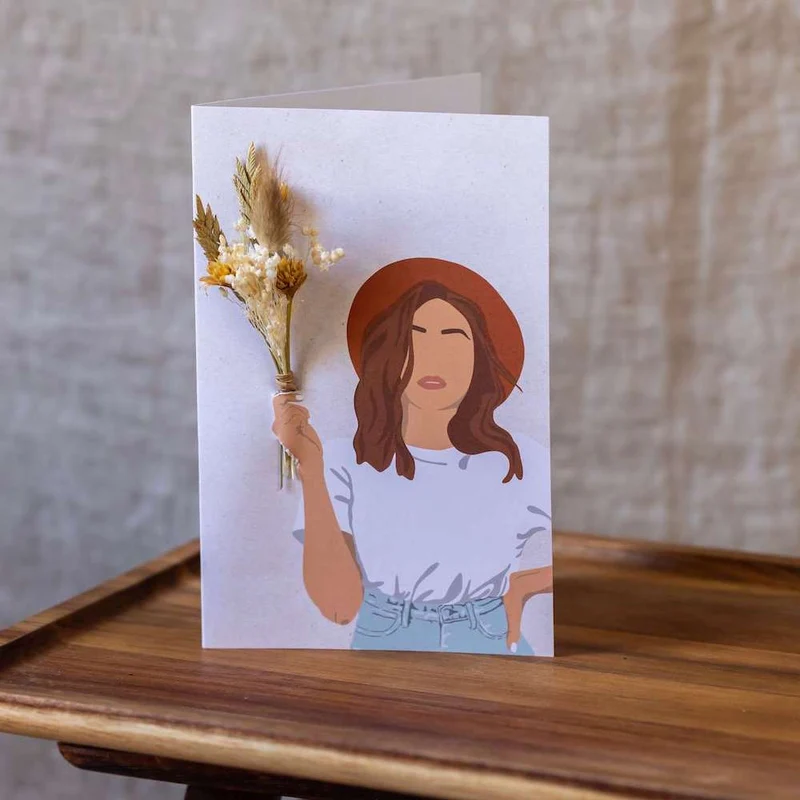 Carte de fleurs