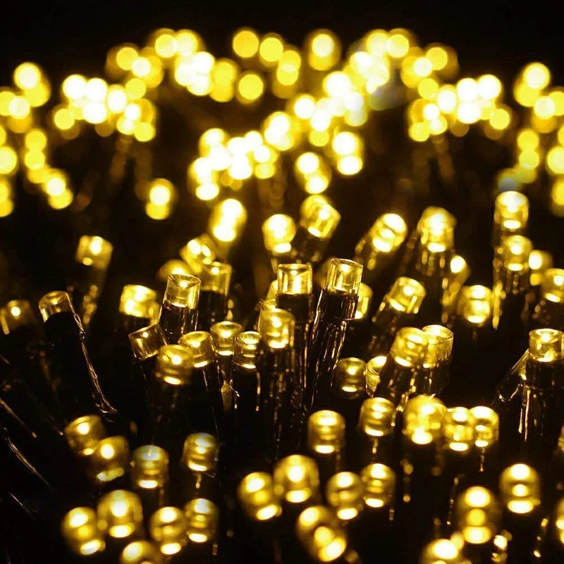 Quntis Waterproof Christmas Fairy Lights, 8 Modes – Available in 2 Sizes for Holiday & Xmas Decor