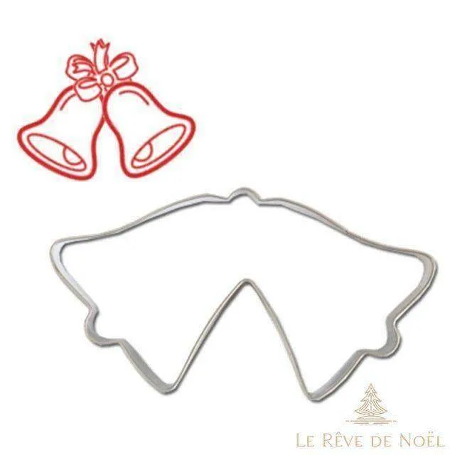 Emporte pièce Noël pas cher - cloches