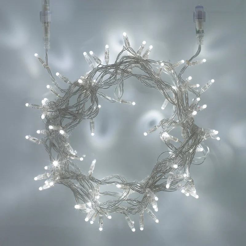 Guirlande Lumineuse Core Connect 70m 700 LED Blanche Câble Transparent Raccordable