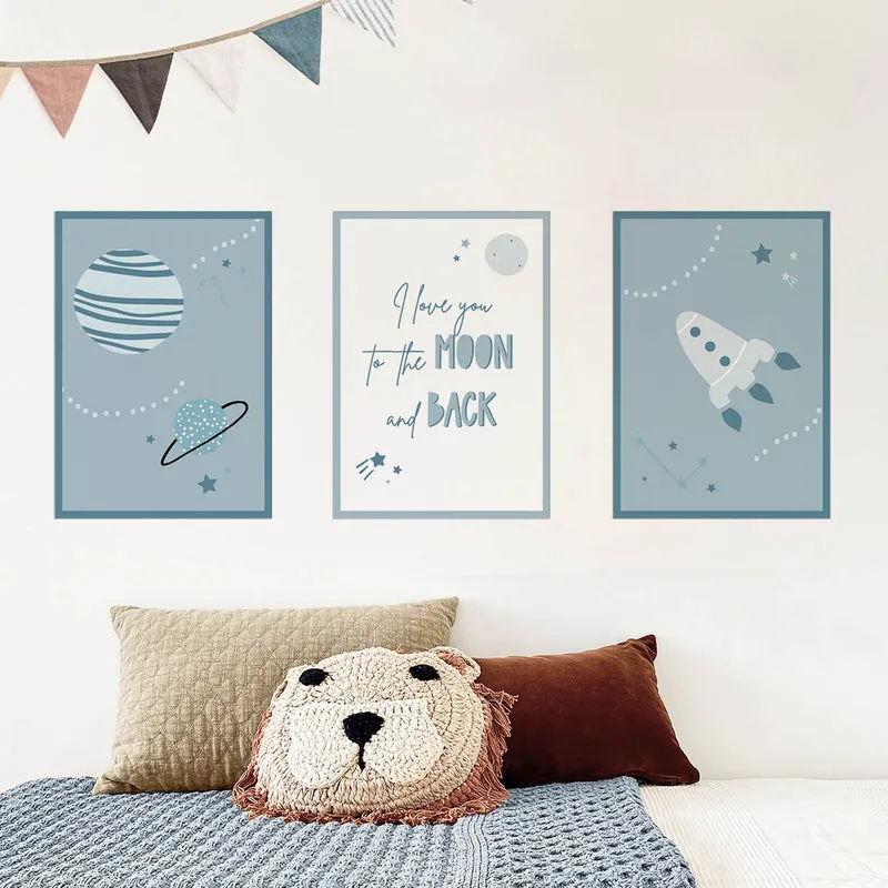Space Self-Adhesive Art Print