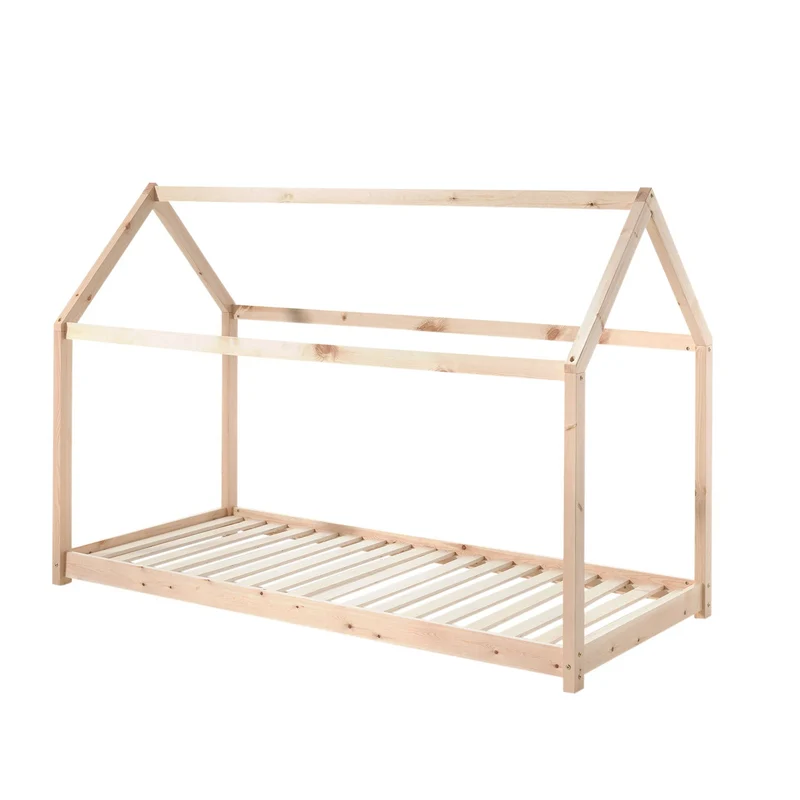 Casa Cabane Vipack Bed 90x200 cm - Natural Wood