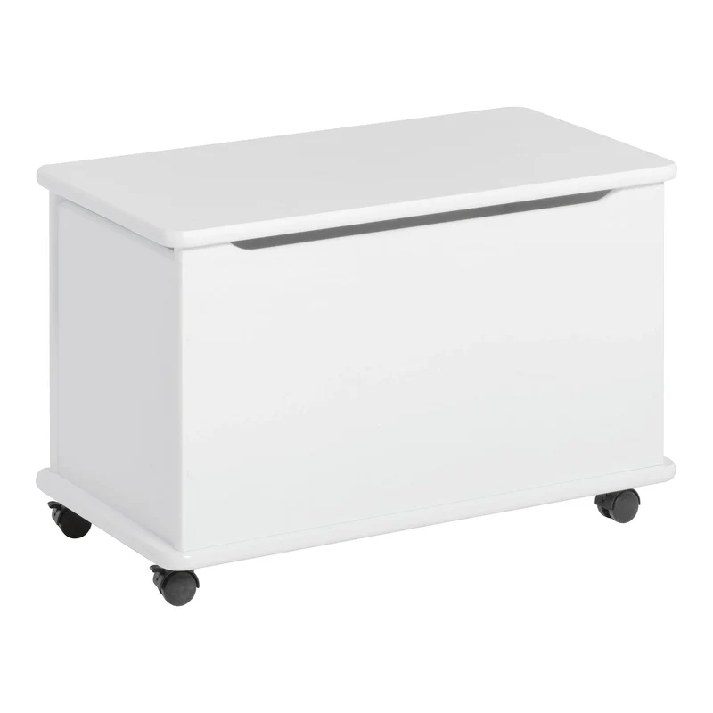 Caja para juguetes de madera blanca Hoppekids