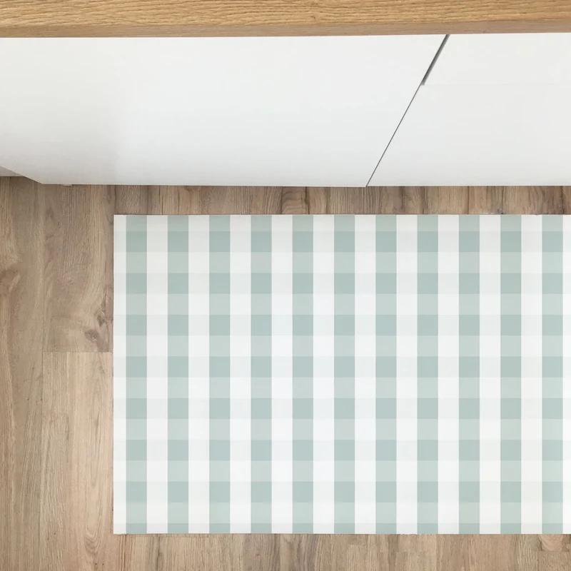Vichy Vinyl Rug Small - More Sizes and Colors Available