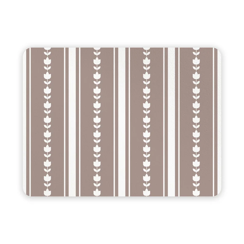 Flower Linen Placemat - More Sizes and Colors Available