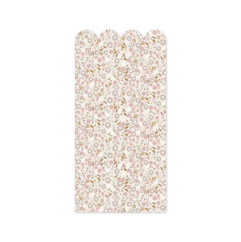 Scallop Wildflower Sticker - More Colors and Sizes Available