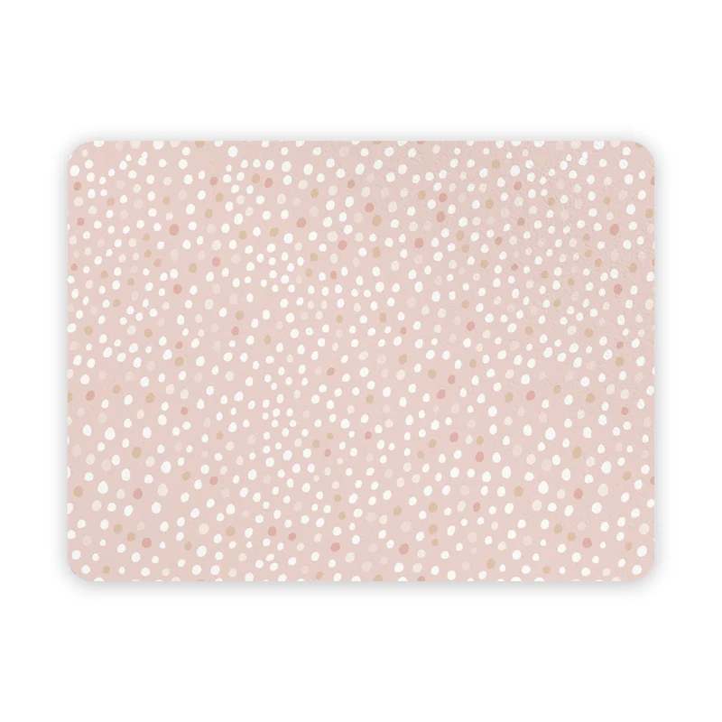 Manteles Individuales Infantiles Lunares Rosas