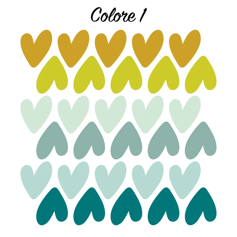 Autocollants Petits Coeurs