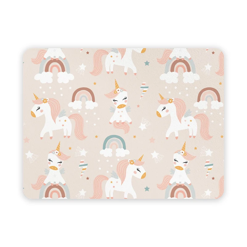 Caramel Unicorns Fantasy Children's Placemats