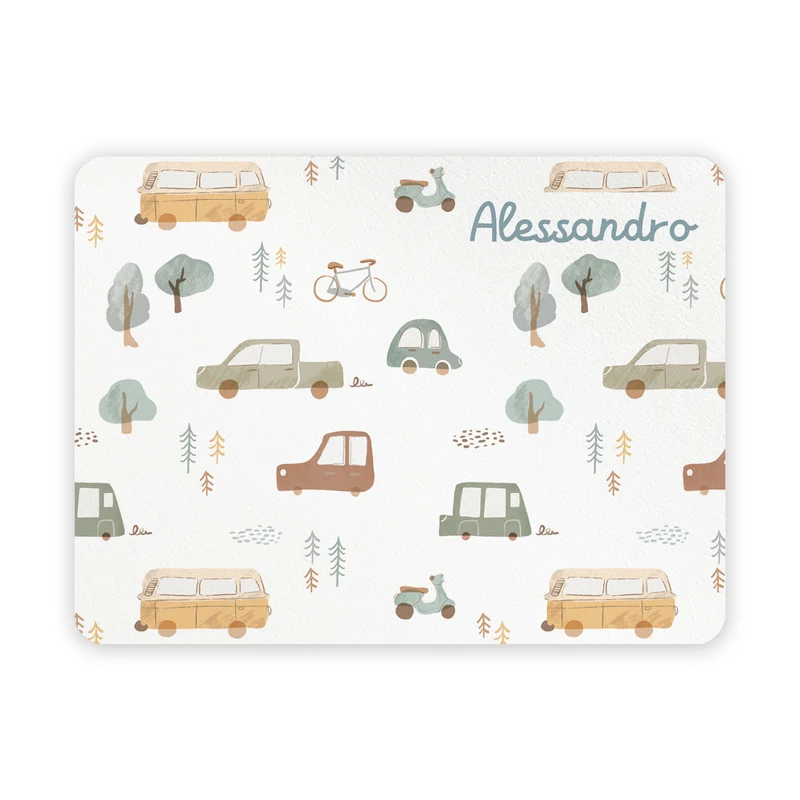 Road Trip Children's Placemats - Customizable Name
