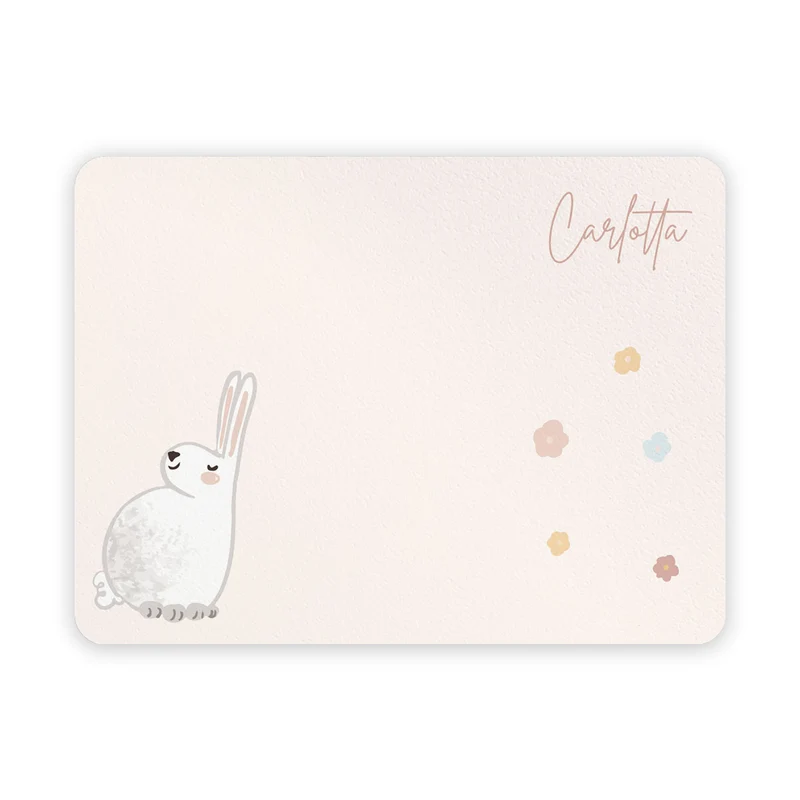 Mantel Individual Desayuno Infantil Happy Farm - Nombre Personalizable