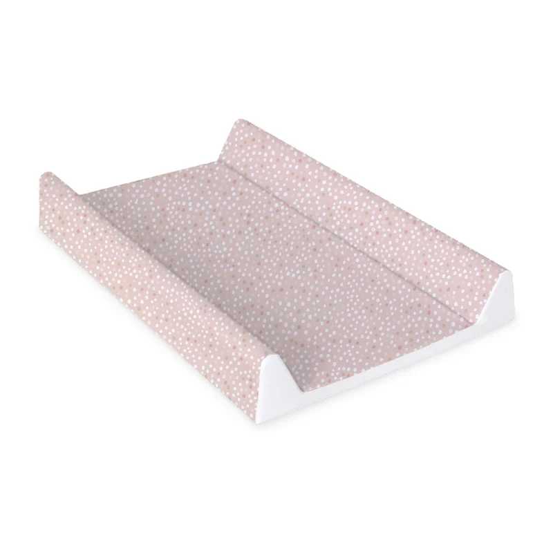 Changing Mat 50x70 cm Pois Pink Decochic