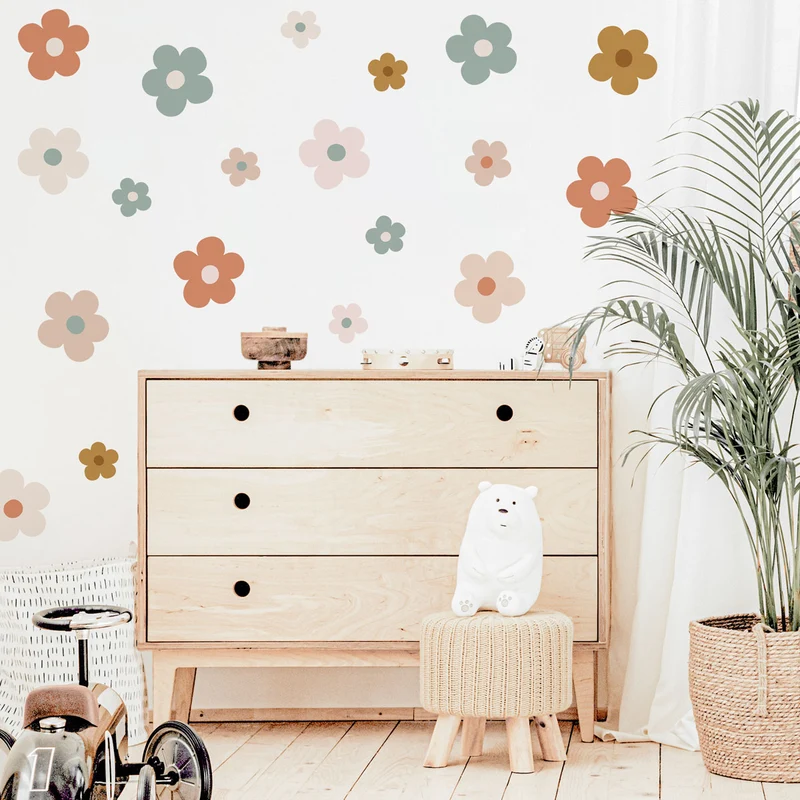 Daisy Adhesive Stickers