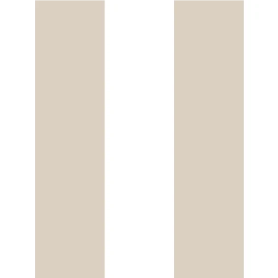 50x300 cm Ecru Striped Vinyl