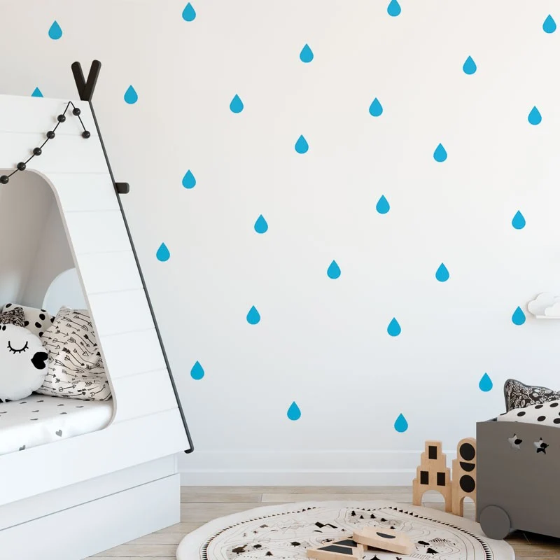 Gouttes Stickers muraux-Plusieurs couleurs disponibles