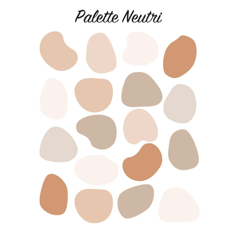 Pebbles Wall Stickers - Multiple Color Variants Available