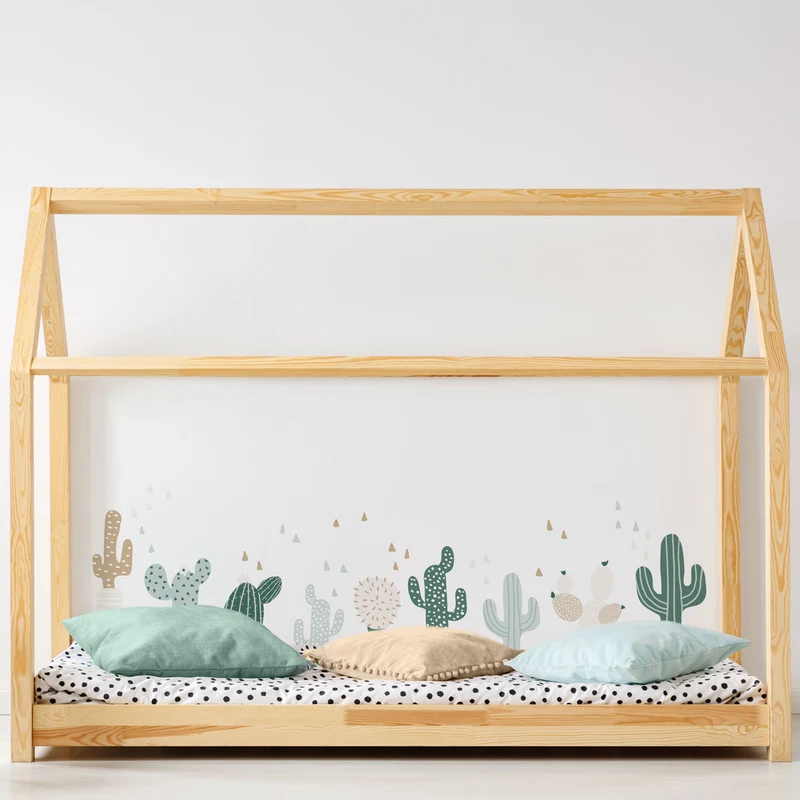 Pegatinas de pared de cactus