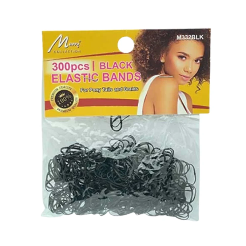 Elastic Rubberbands Black