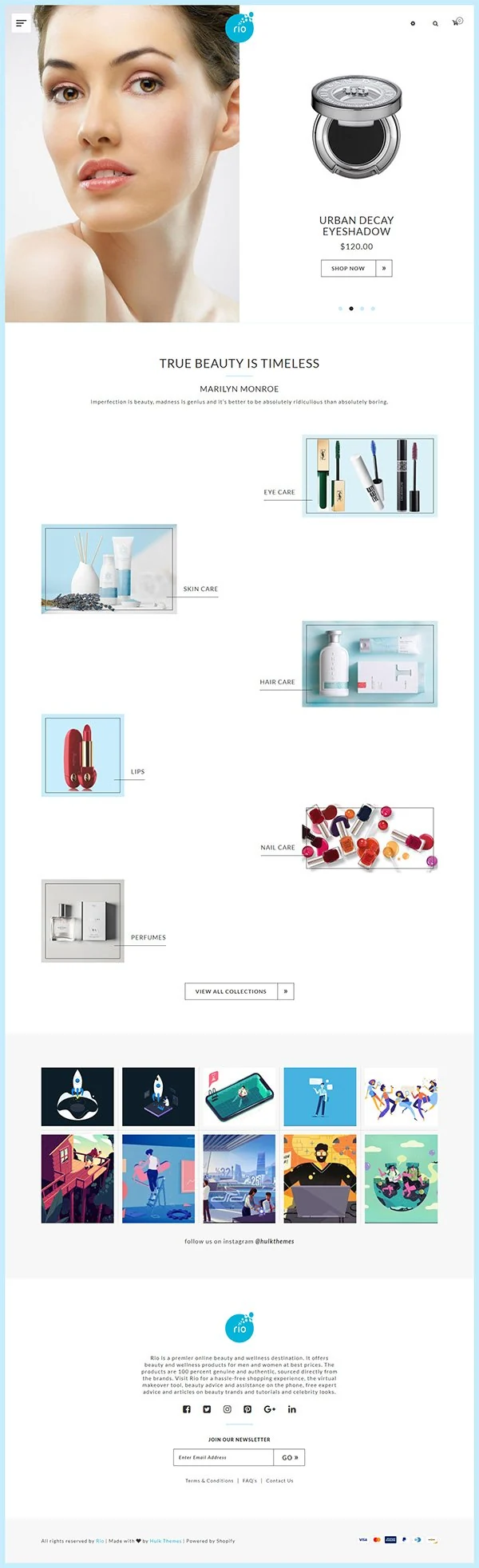 Cosmetics Store Rio Shopify Theme