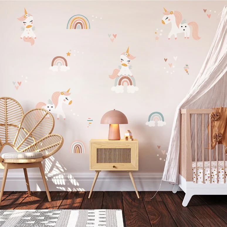 Unicorns Stickers - More Colors Available