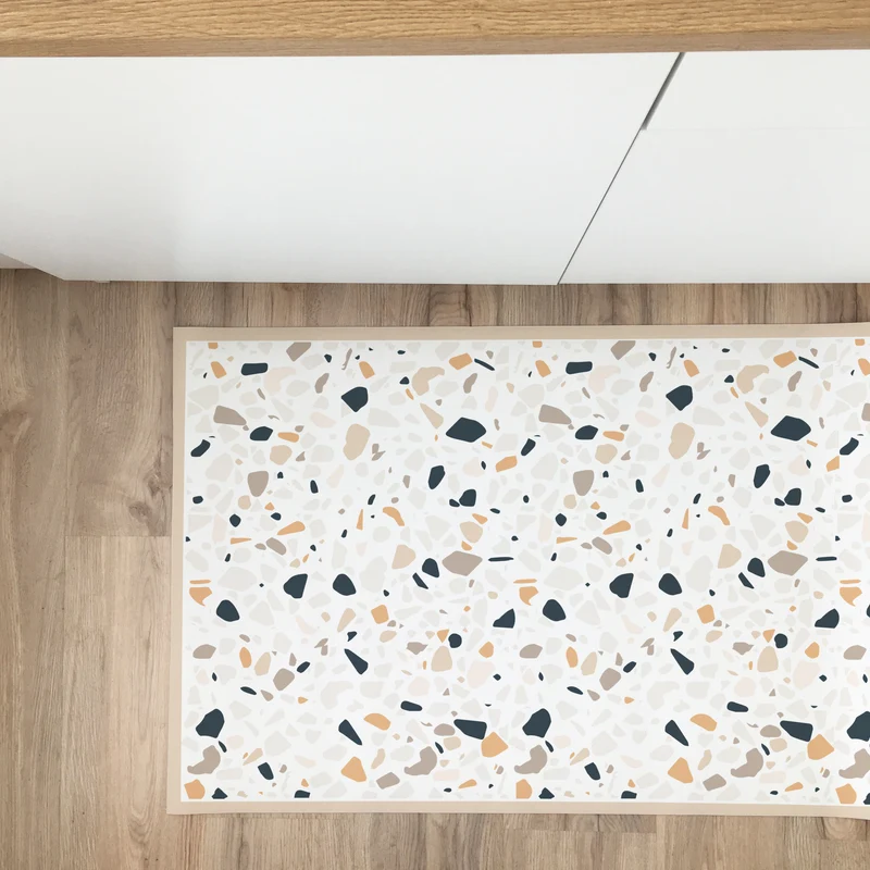 Alfombra de cocina en vinilo Grit