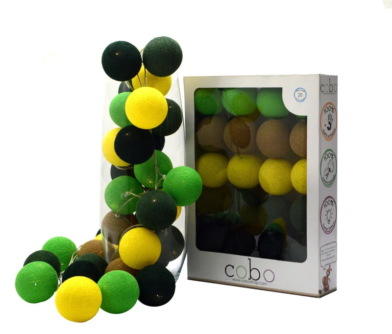 Emerald led light balls
