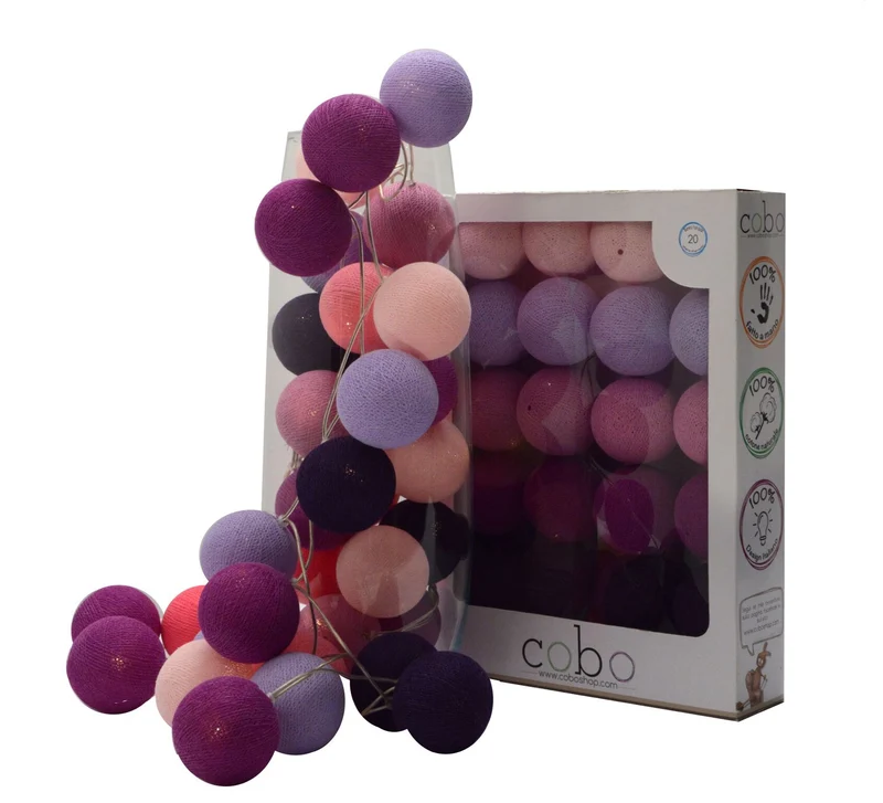 Amethyst luminous ball lamps