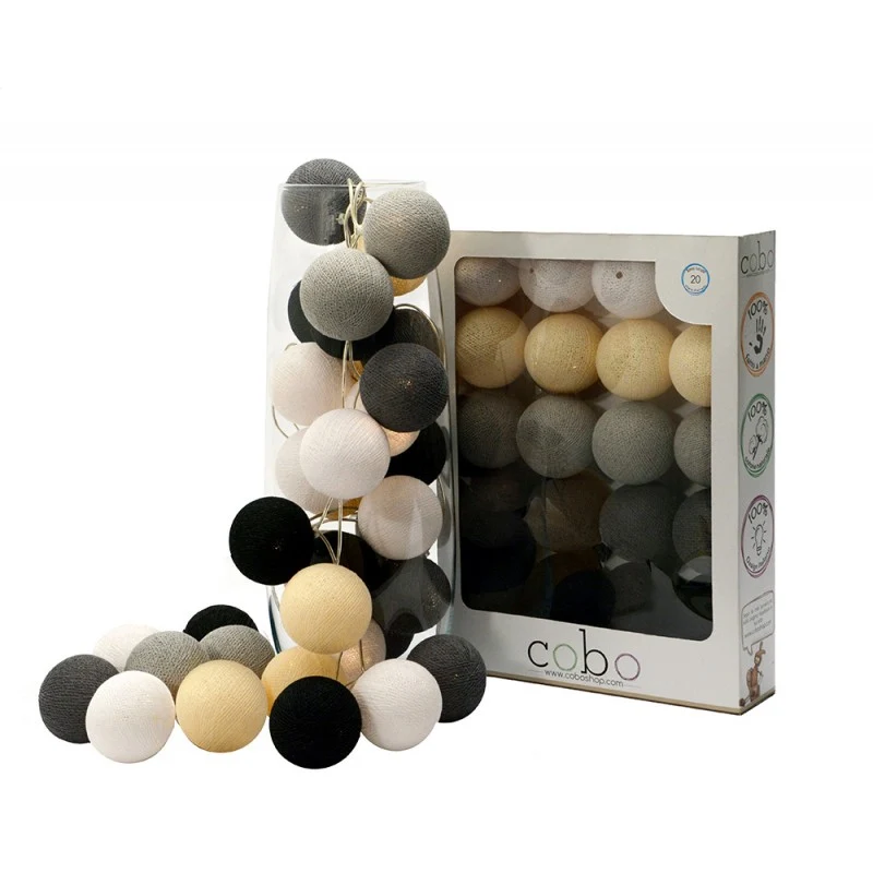 Luminous Graphite Led Spheres