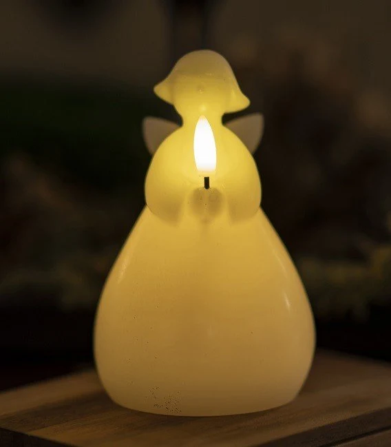 Bougie ange LED