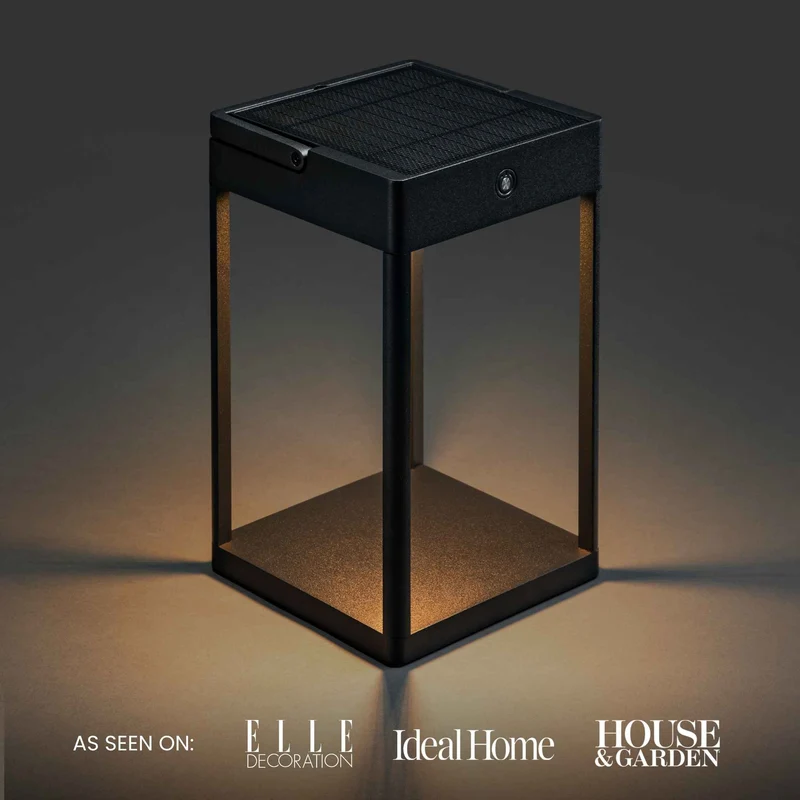 Luxury Metal Solar Lantern