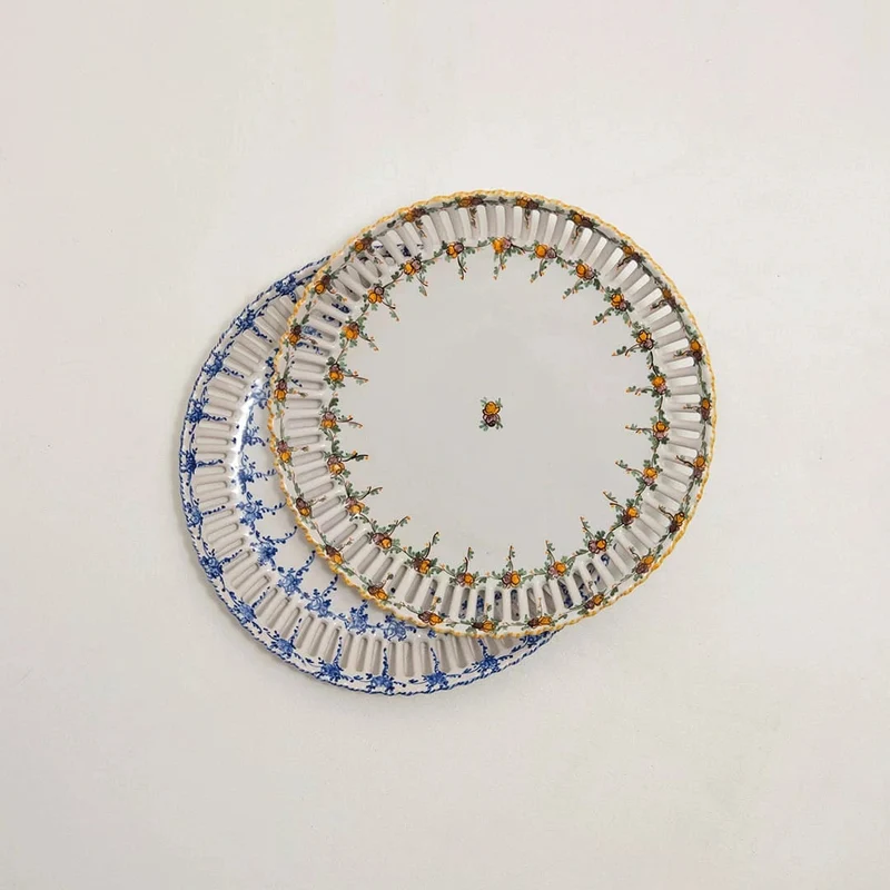 Assiette Ajourée Émile TESSIER
