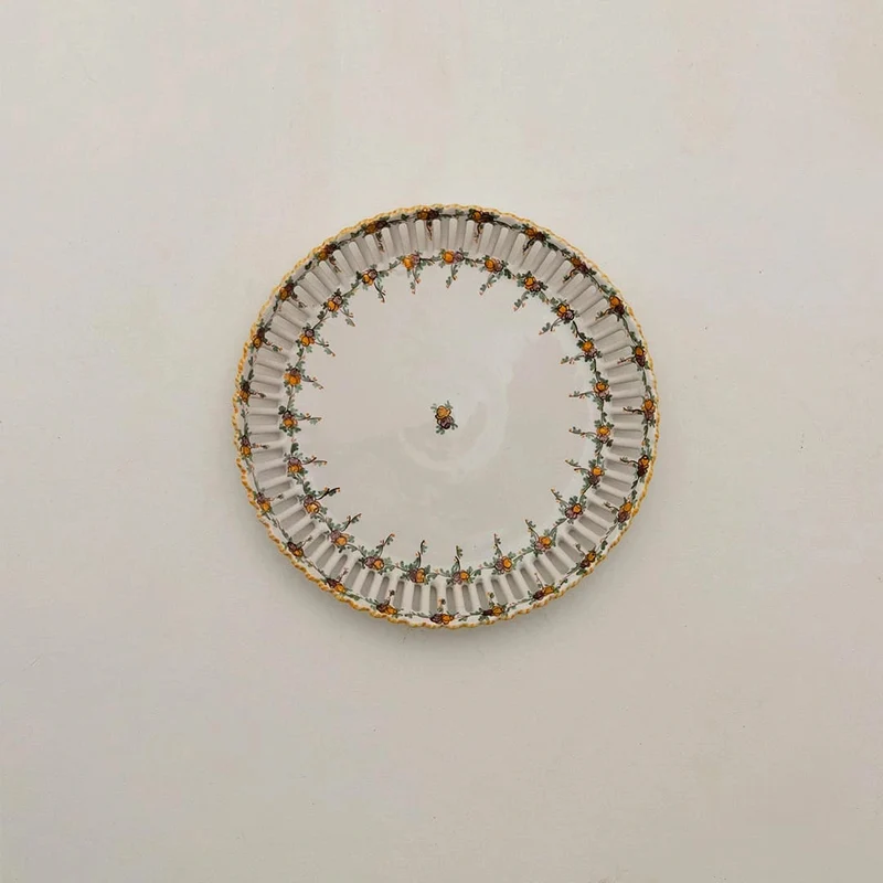 Assiette Ajourée Émile TESSIER