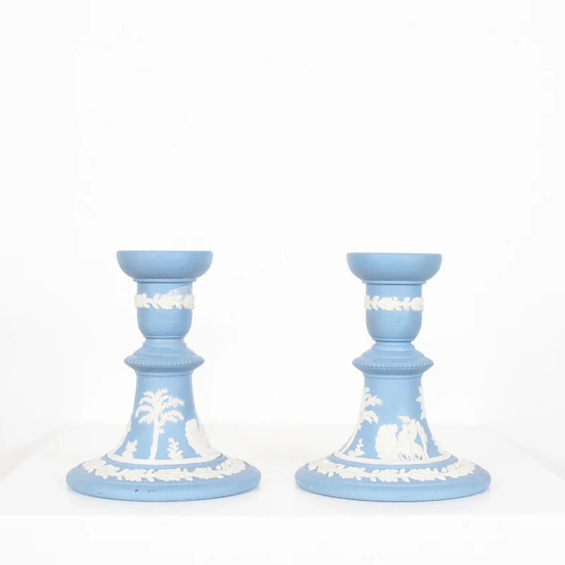 Bougeoir Wedgwood Ciel