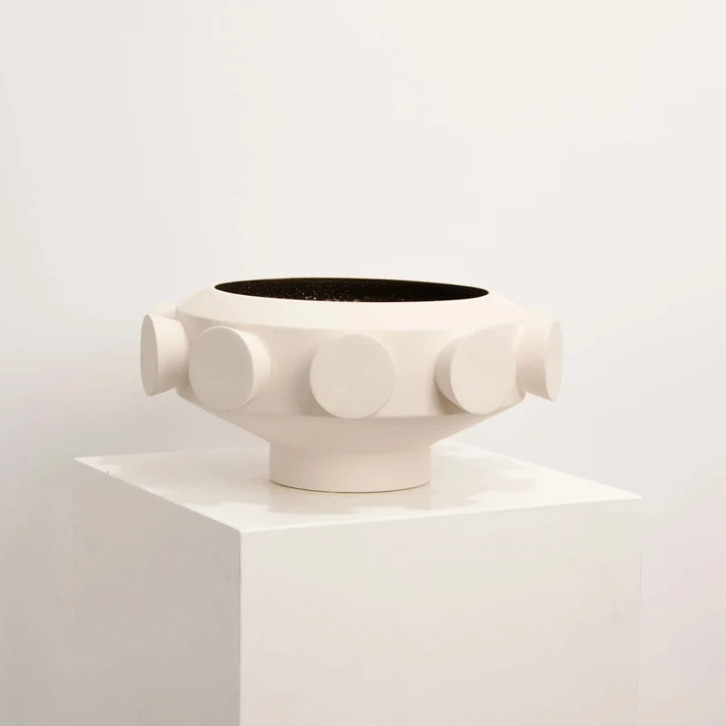 Coupe Brutaliste Blanc Cassé