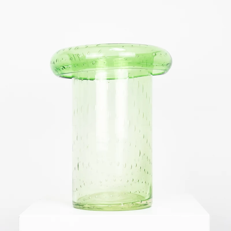 Vase Bulle Vert Pomme