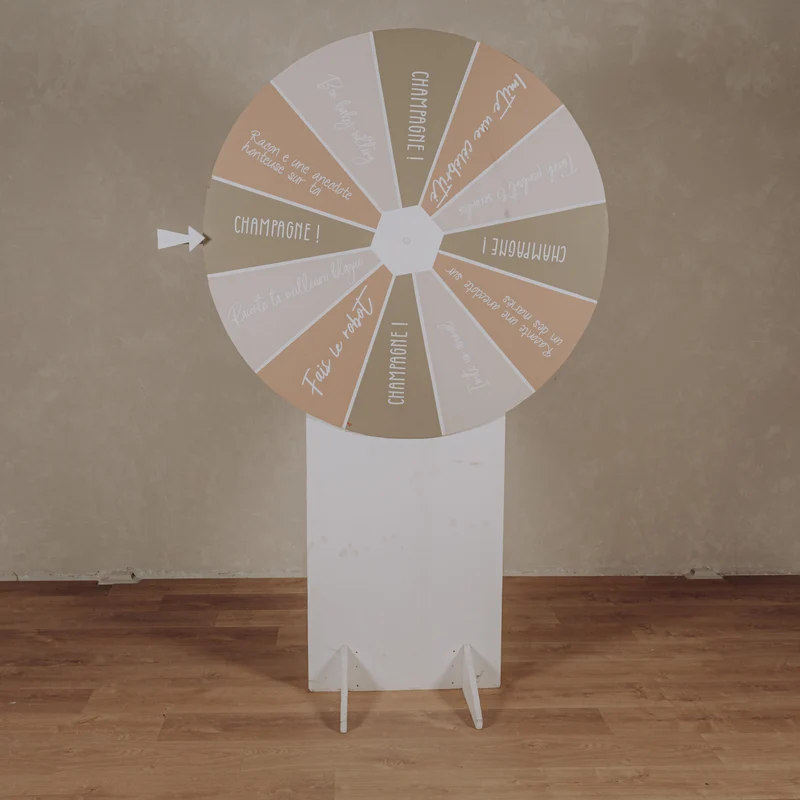 Roue de la fortune à personnaliser