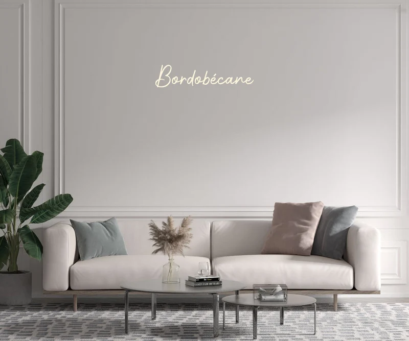 Custom text: Bordobécane