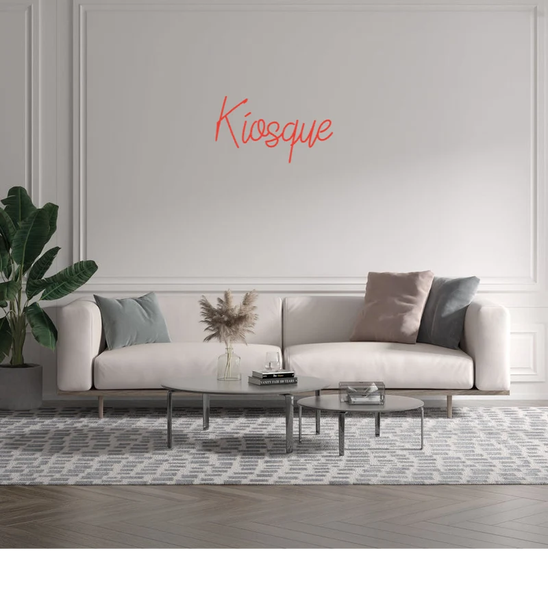 Custom text: Kiosque