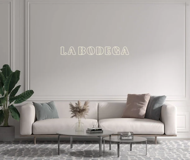 Custom text: LA BODEGA