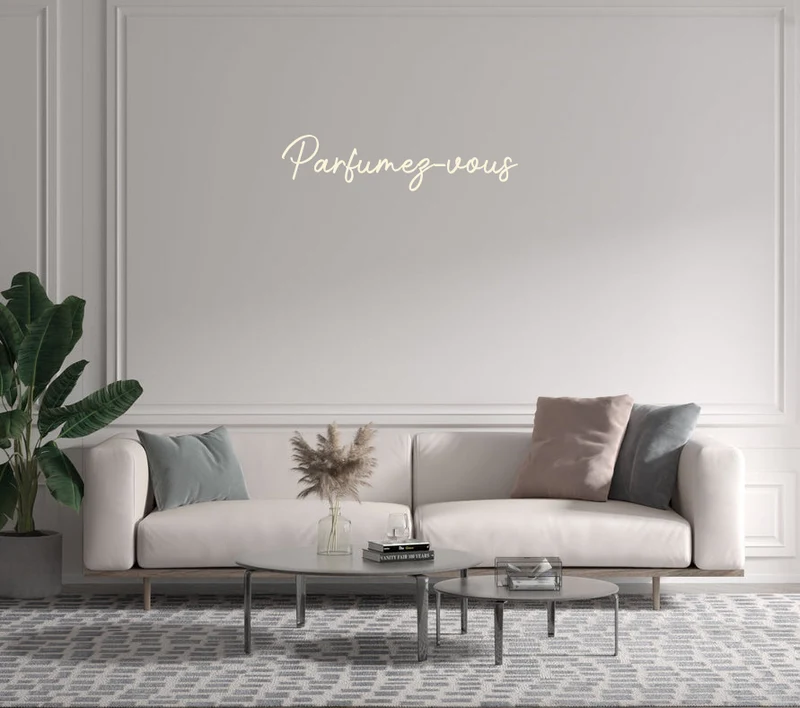 Custom text: Parfumez-vous