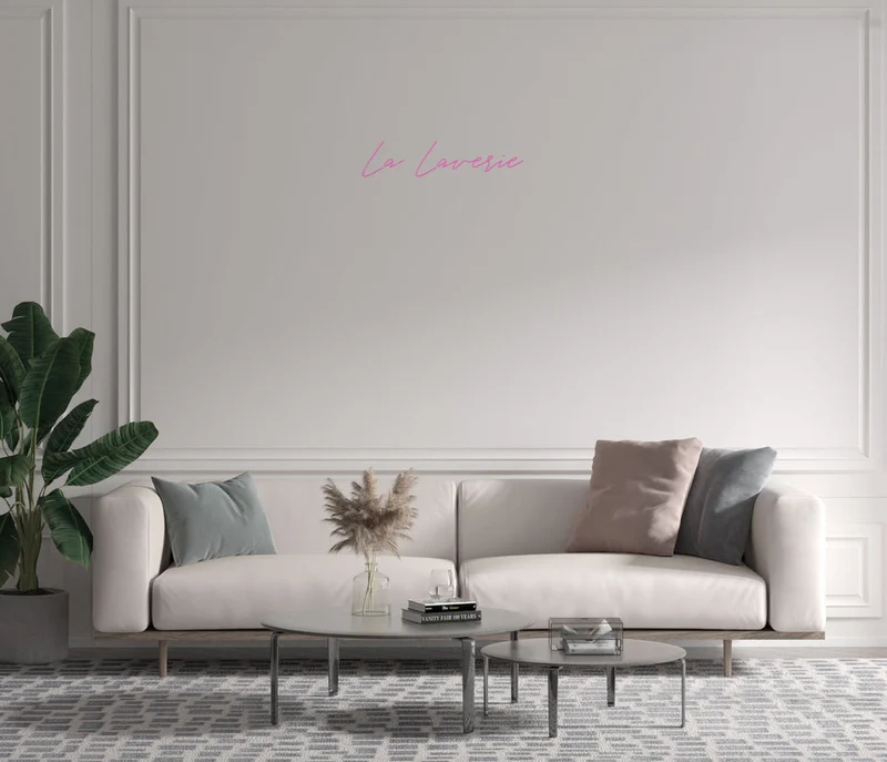 Custom text: La Laverie