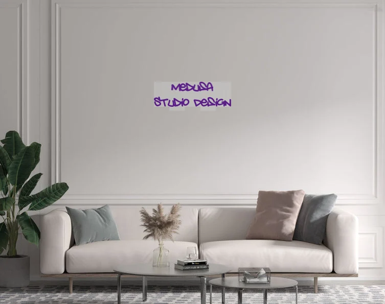 Custom text: Medusa Studio Design