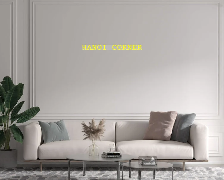 Custom text: HANOI CORNER