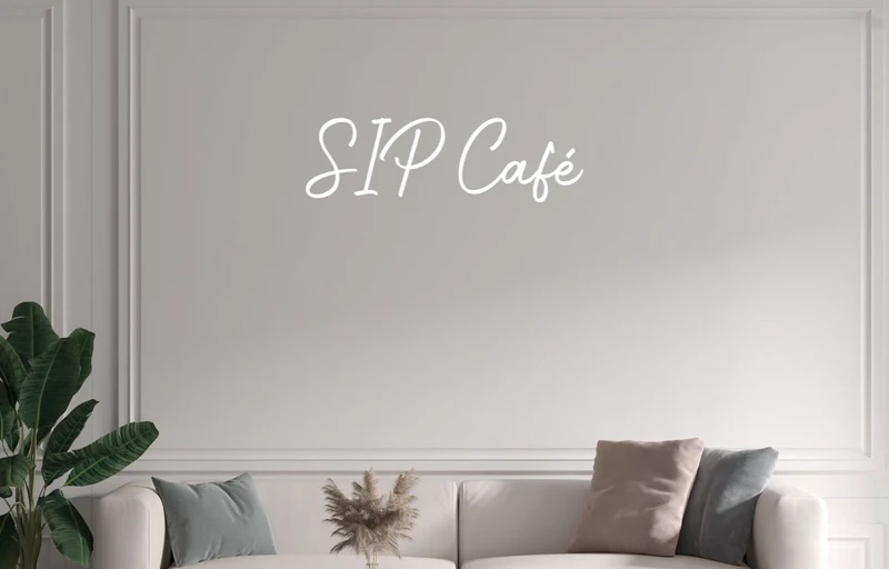 Custom text: SIP Café