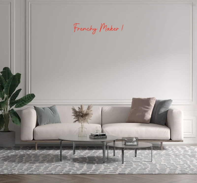 Custom text: Frenchy Maker !